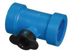 1" Blu-Lock Lateral Pipe Fitting- 1" BL x 1/2" BLR Tee