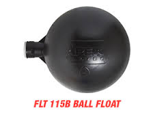 FLT 115B 4" Black Ball FLoat